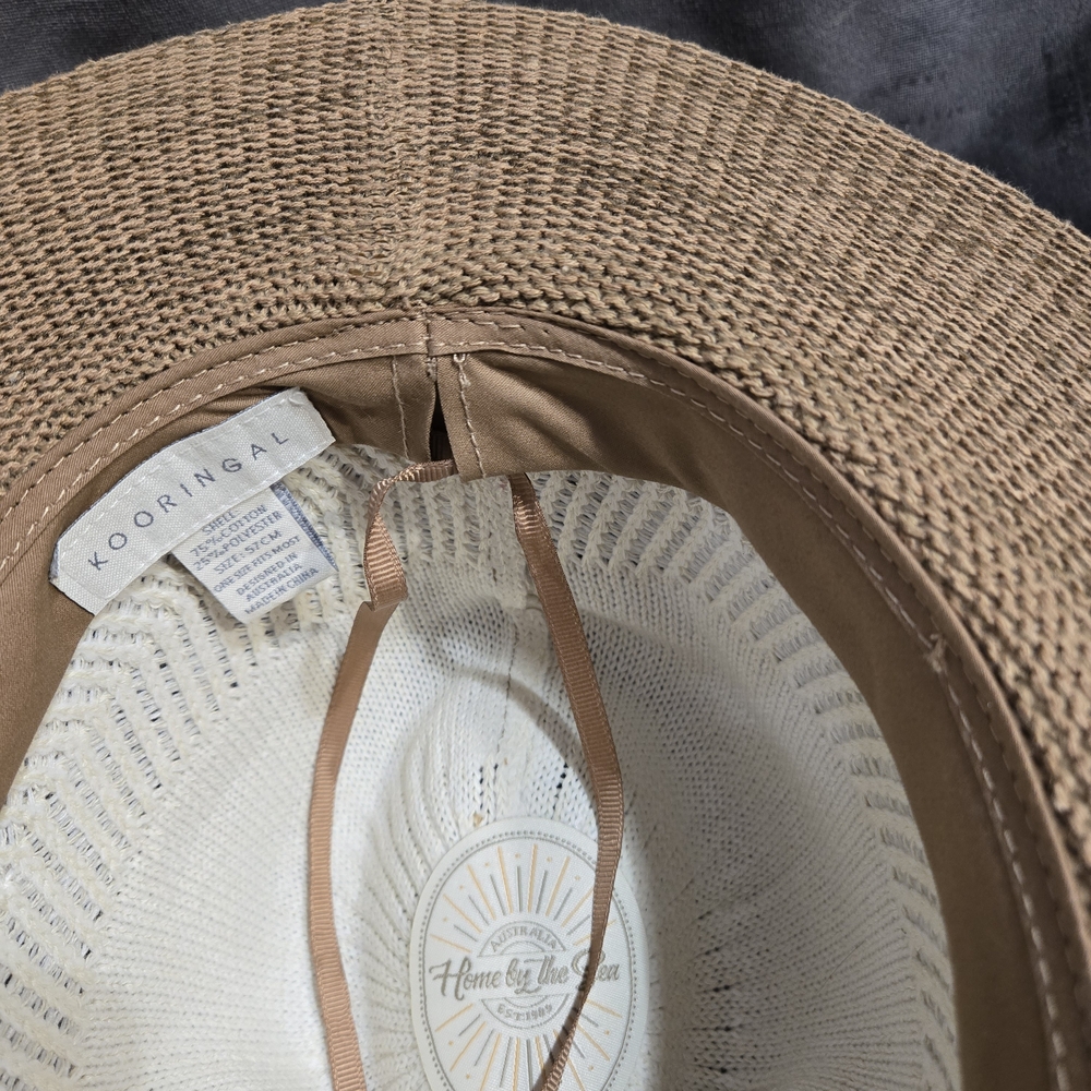 Kooringal Knit Breatable Two-Tone Women's Adjustable Sun Hat From Australia! - Picture 9 of 10